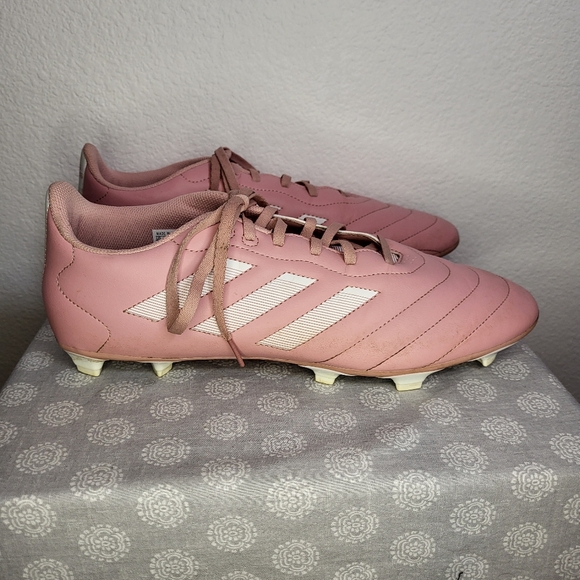 Adidas Goletto VIII Firm Ground Soccer Cleats in Pink and White size 13 - Picture 5 of 10